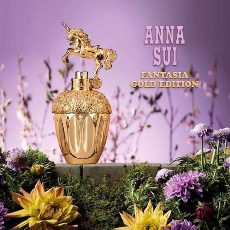 ANNA SUI Fantasia Gold Edition EDT ขนาดทดลอง 5 ml หัวแต้ม