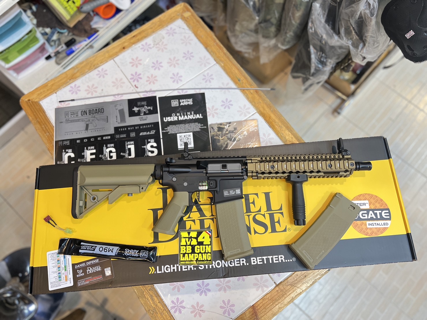 Specna Arm X EMG SA-E19 EDGE 2.0™ MK-18 Mod1 TAN