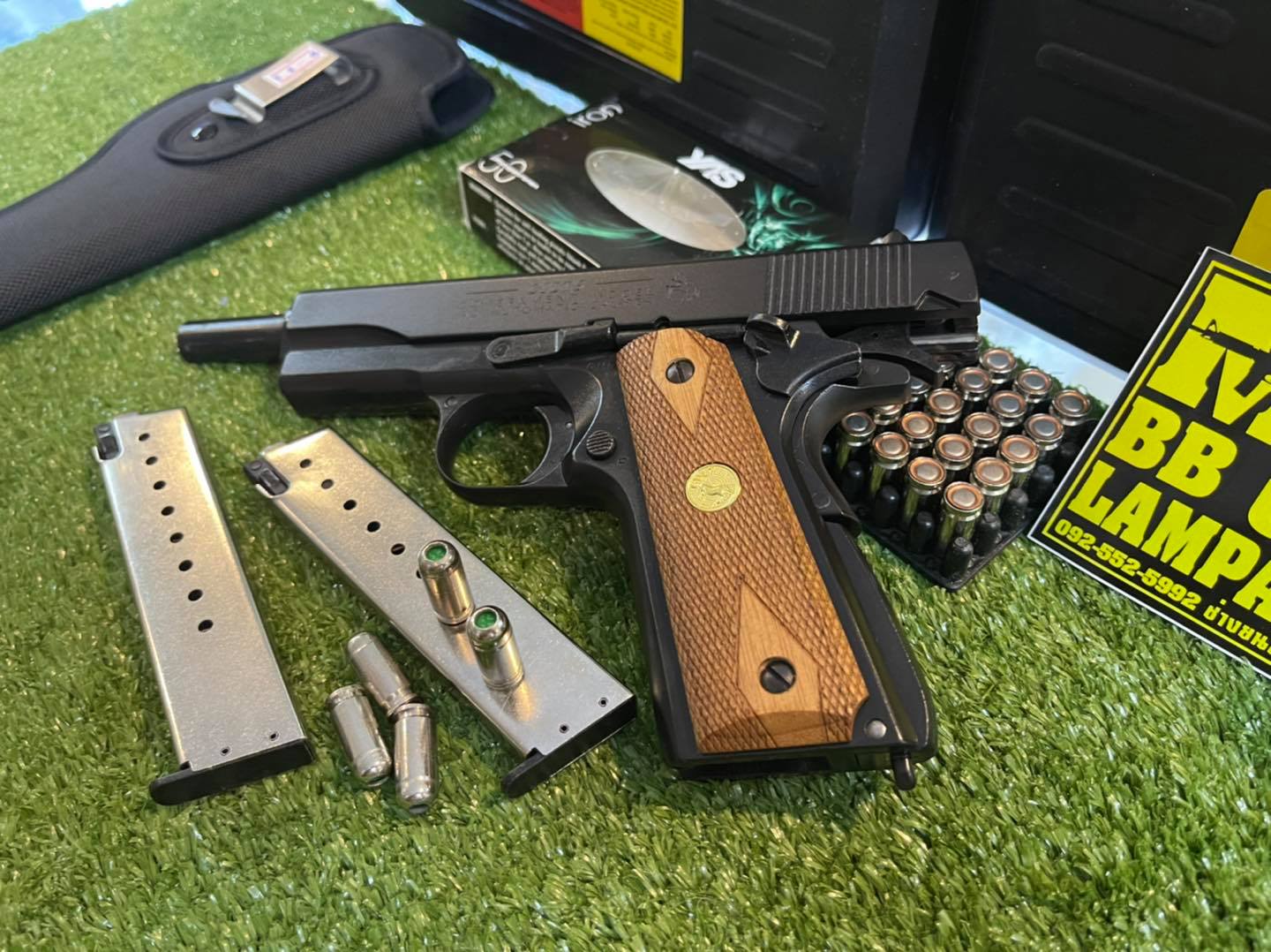 AKSA COLT 1911 ลาย Government สีดำ