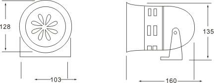 mini motor siren ms-290