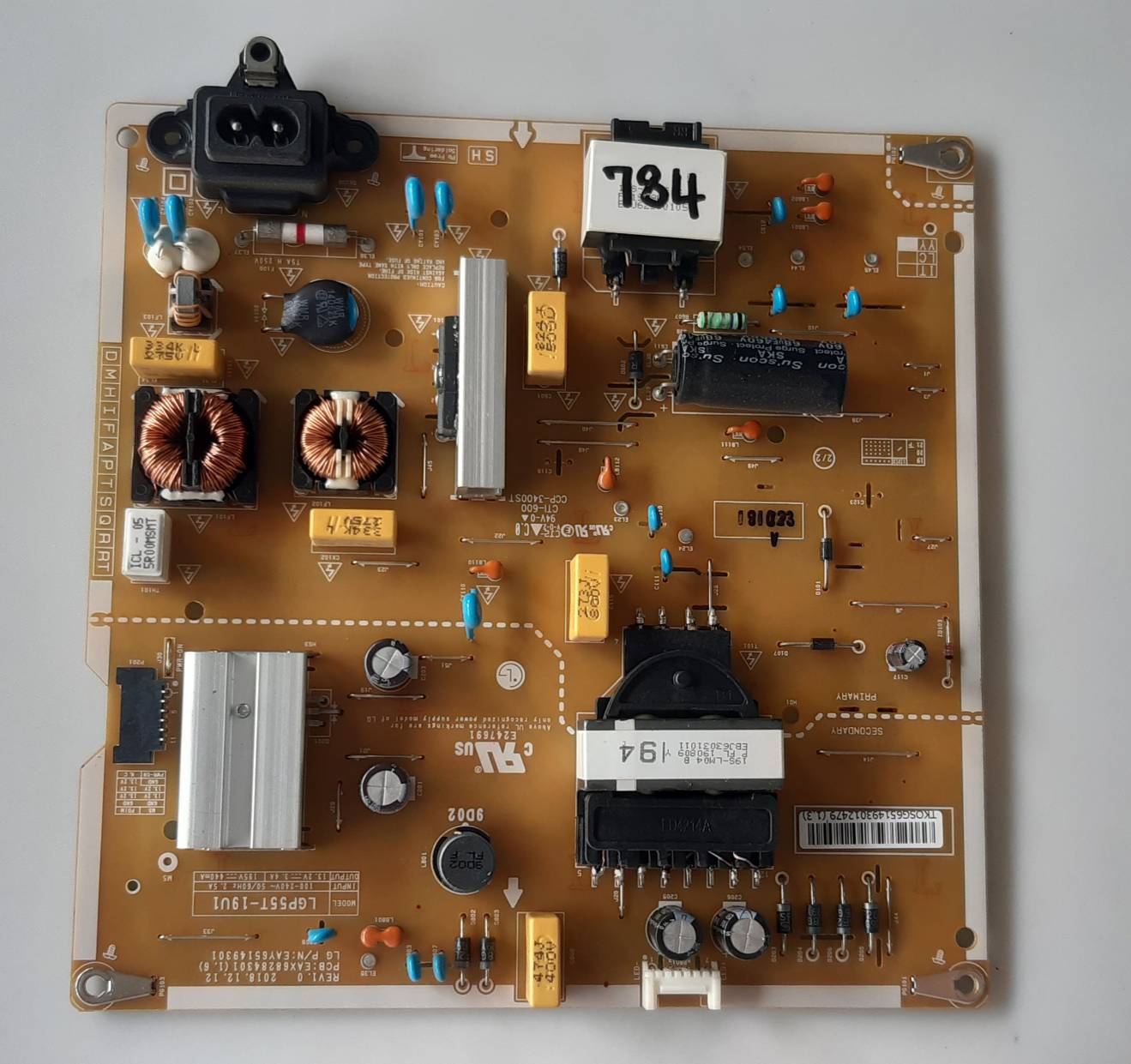 อันที่ 784 LG 55UM7290PTD ซัฟฟลาย EAX68284301 EAY65149301 ดีเทสแล้ว