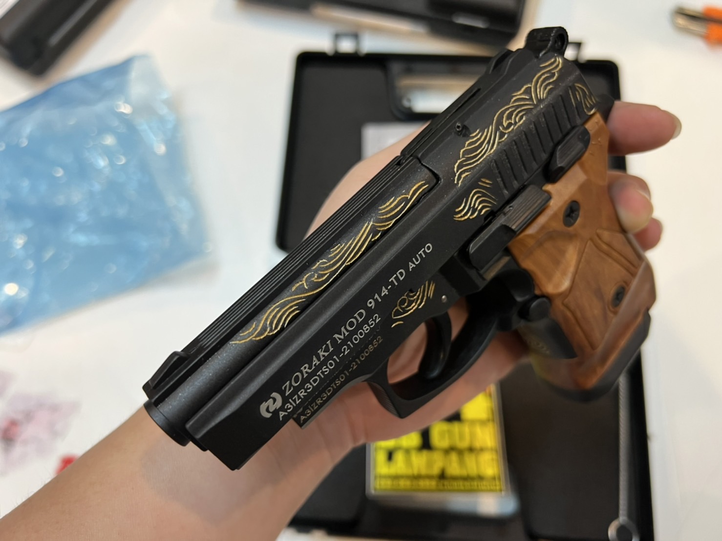 ZORAKI 914 AUTO ดำ-ลายไทย