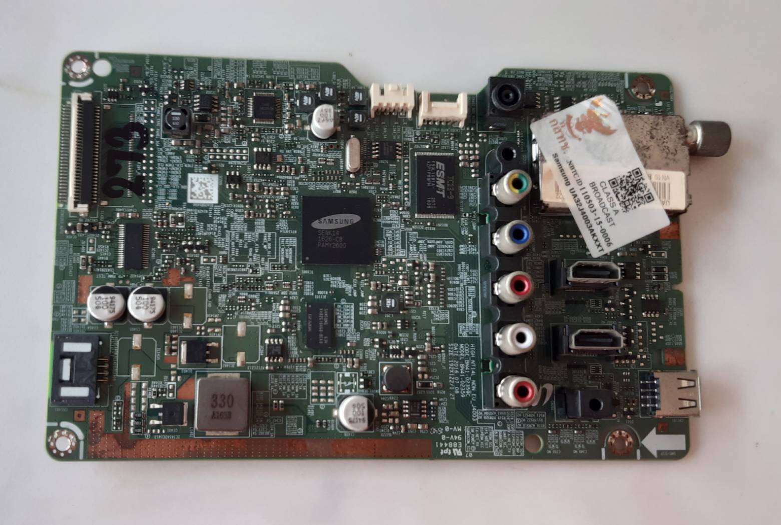 อันที่ 273 Samsung UA32J4003AK ซีสเตร็ม BN41-02359B ดีเทสแล้ว