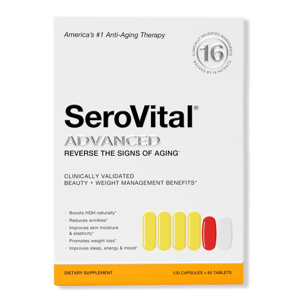 SeroVital Advanced Reverse the Sign of Aging 120 Capsules+60 Tablets 0 กก.