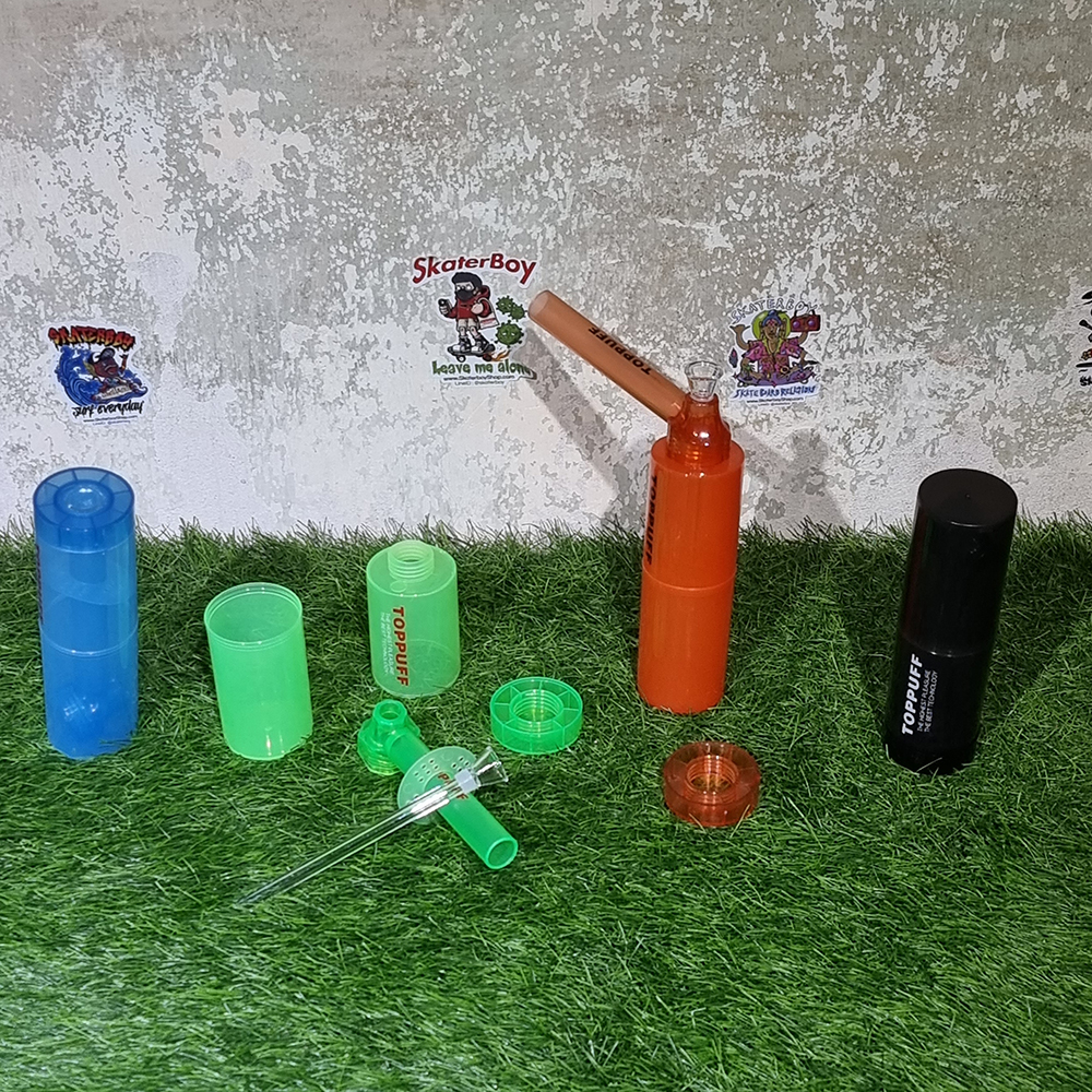 [1004] ท่อน้ำอเนกประสงค์พกพา หลอดแก้วพร้อมขวด พกพา เก็บง่าย สายแค้มปิ่ง