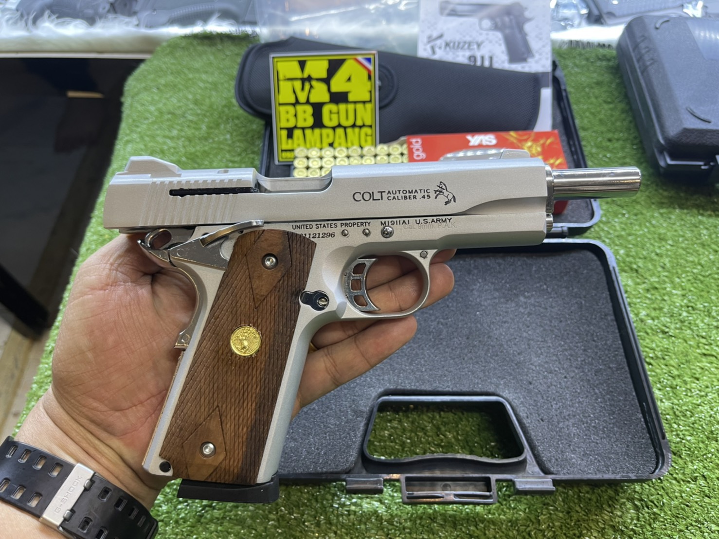 KUZEY M1911 ลาย Government ลำกล้อง 5" ซาติน