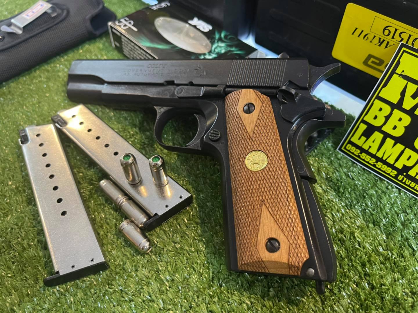 AKSA COLT 1911 ลาย Government สีดำ
