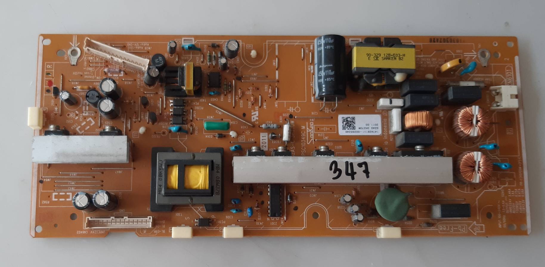 อันที่ 347 SONY 32CX520 ซัฟฟลาย PSC10349C ดีเทสแล้ว