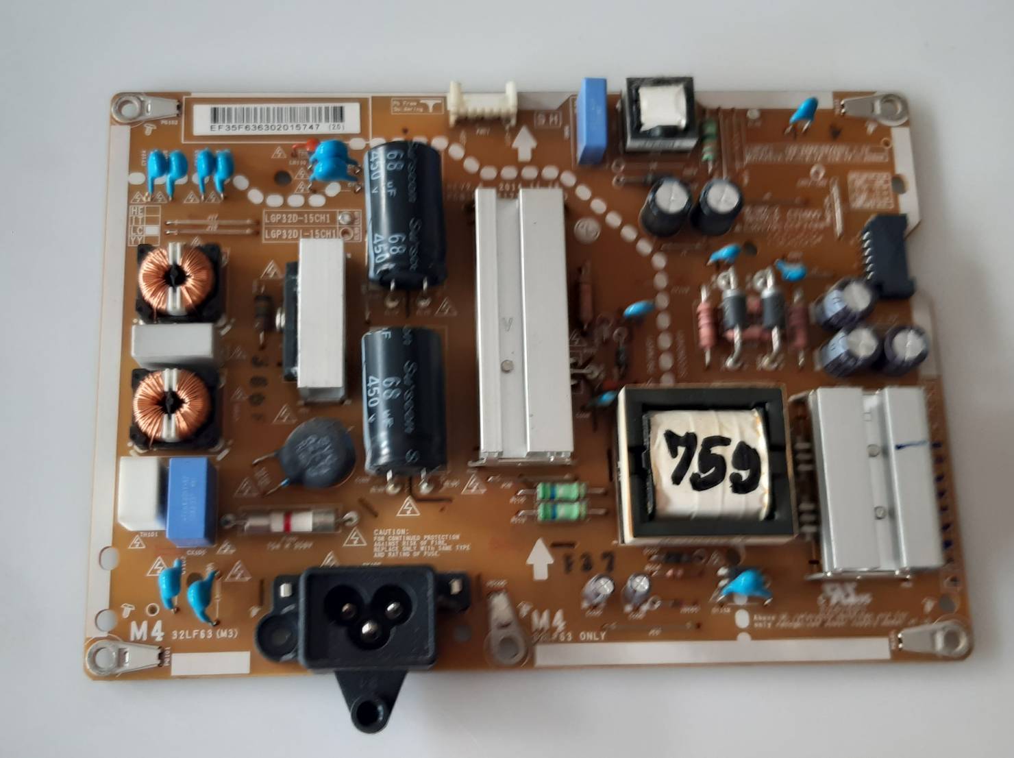 อันที่ 759 LG 32LF560D ซัฟฟลาย EAX66171501 ดีเทสแล้ว
