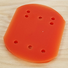 [0312] ยาง USA เกรดดี รองทรัคทรง OldSchool หนา 6mm