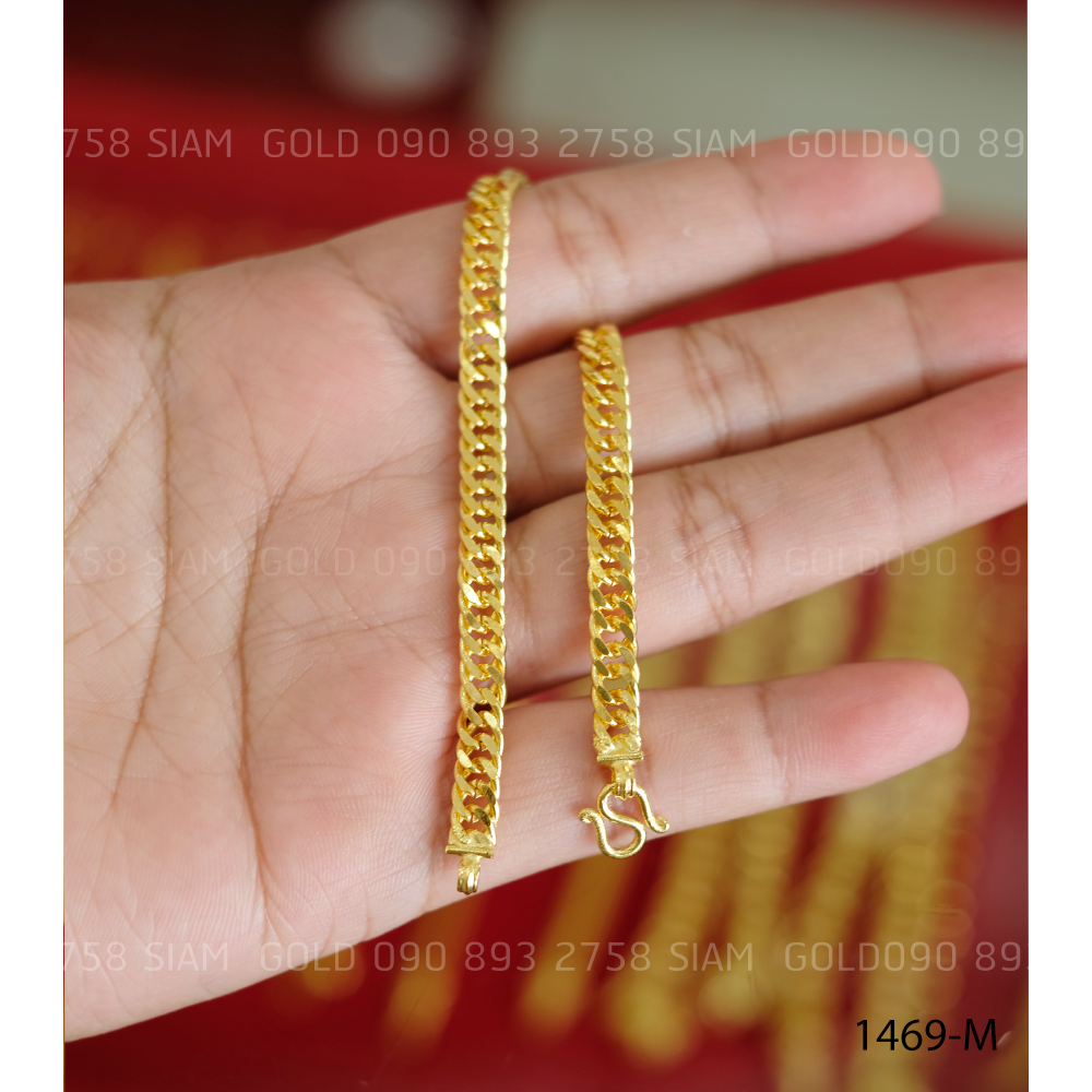 (M) สร้อยข้อมือลายเลส 2 ส. V.2 (มีคลิปรีวิว)