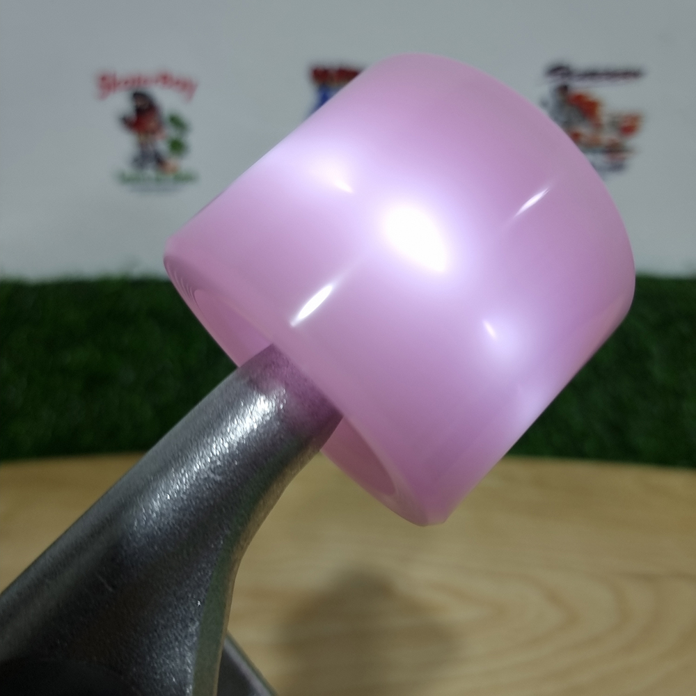 [0316][ลด50%] ล้อสเก็ตบอร์ด สีตามล้อไฟด้านในสีขาว 63x50mm 78A skateboard wheels