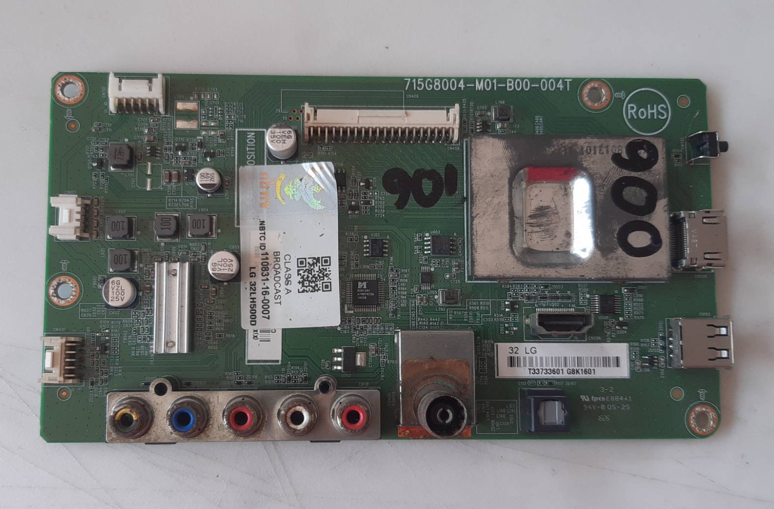 อันที่ 900 LG 32LH500D ซีสเตร็ม 715G8004-M01-B00-004T ดี