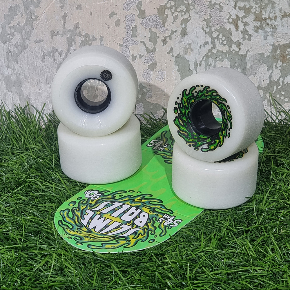 [0315] ล้อ Slime Balls mini OG หน้ากว้างเกาะถนน 54.5mm แข็ง 78A 90A แบ่งขาย Surf skate, Cruiser