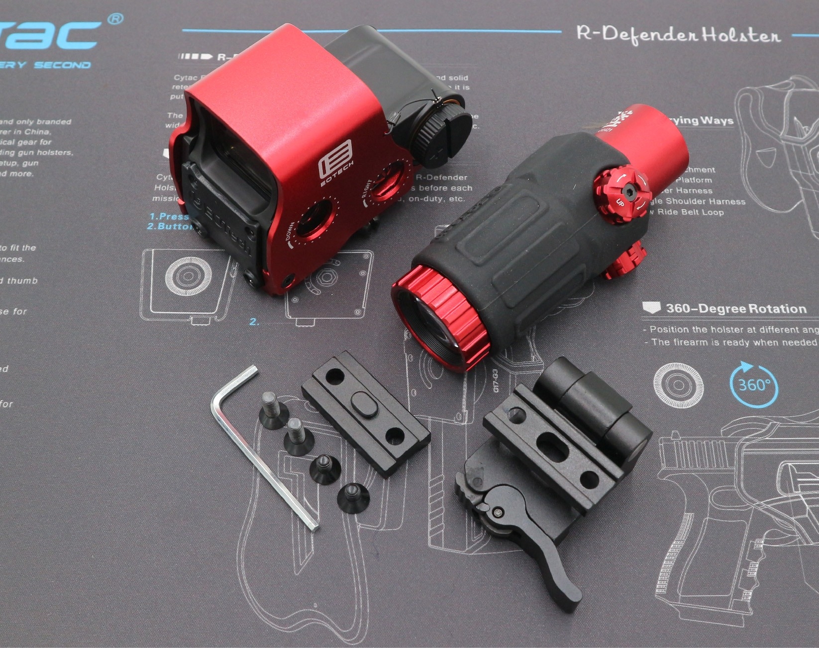 Set Eo-Tech 558 + ซูมหลังดอท รุ่น G33 (K03100)
