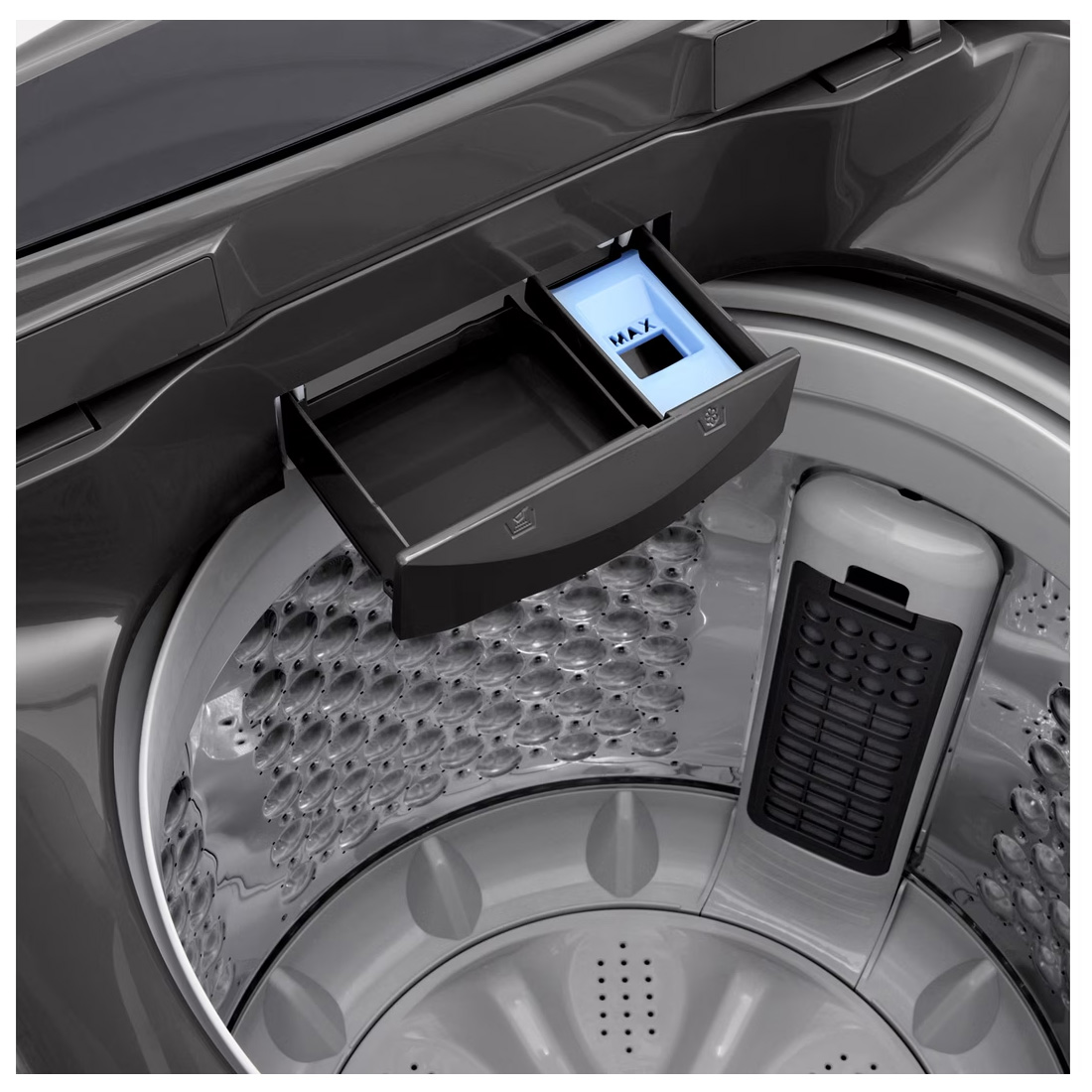 เครื่องซักผ้าฝาบน SMART INVERTER สีดำ LG 19 กก. รุ่น T2519VBTB (ชลบุรีส่งฟรี)