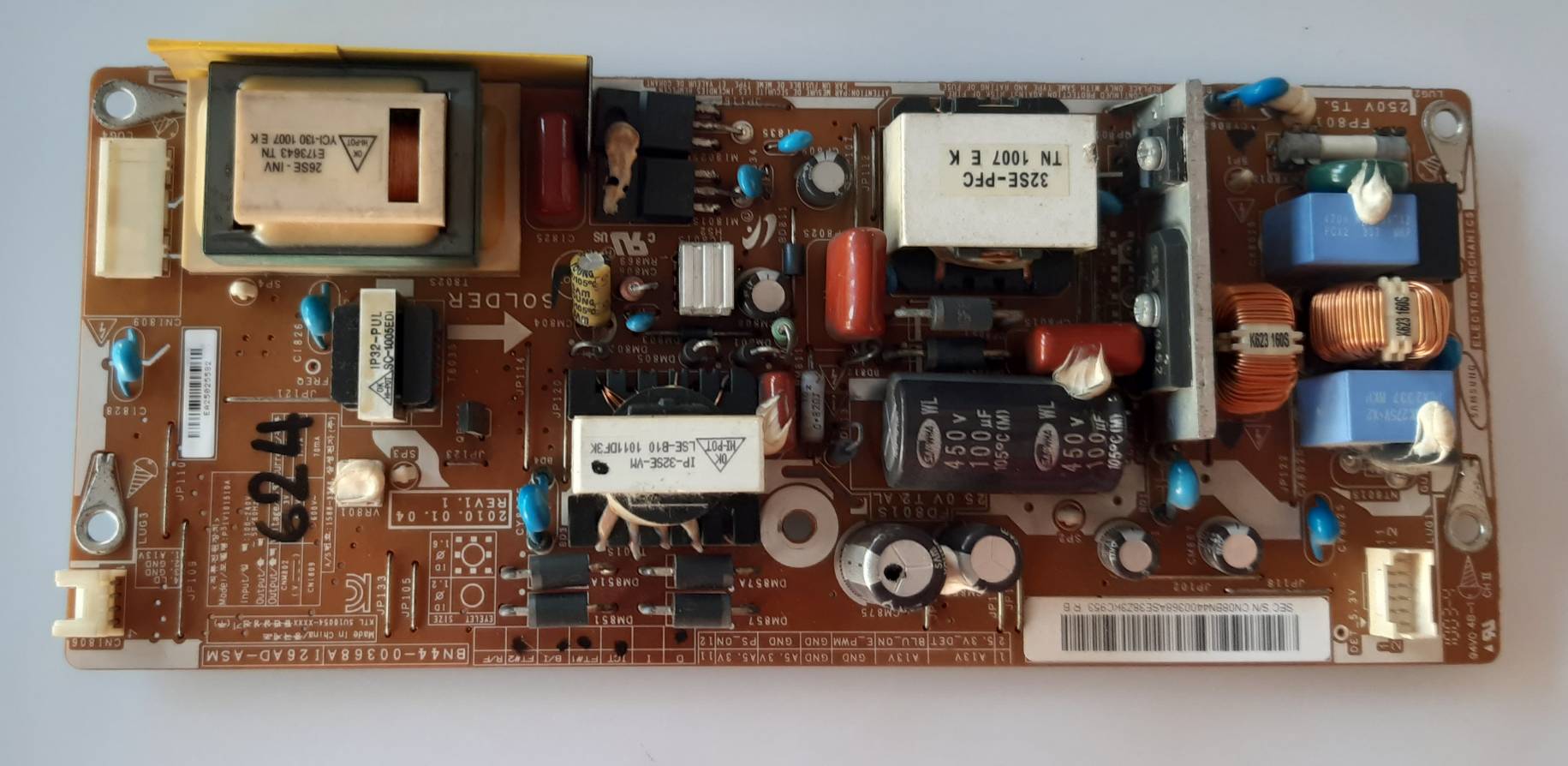 อันที่ 624 Samsung LA26C350D1 ซัฟฟลาย BN44-00368A ดีเทสแล้ว