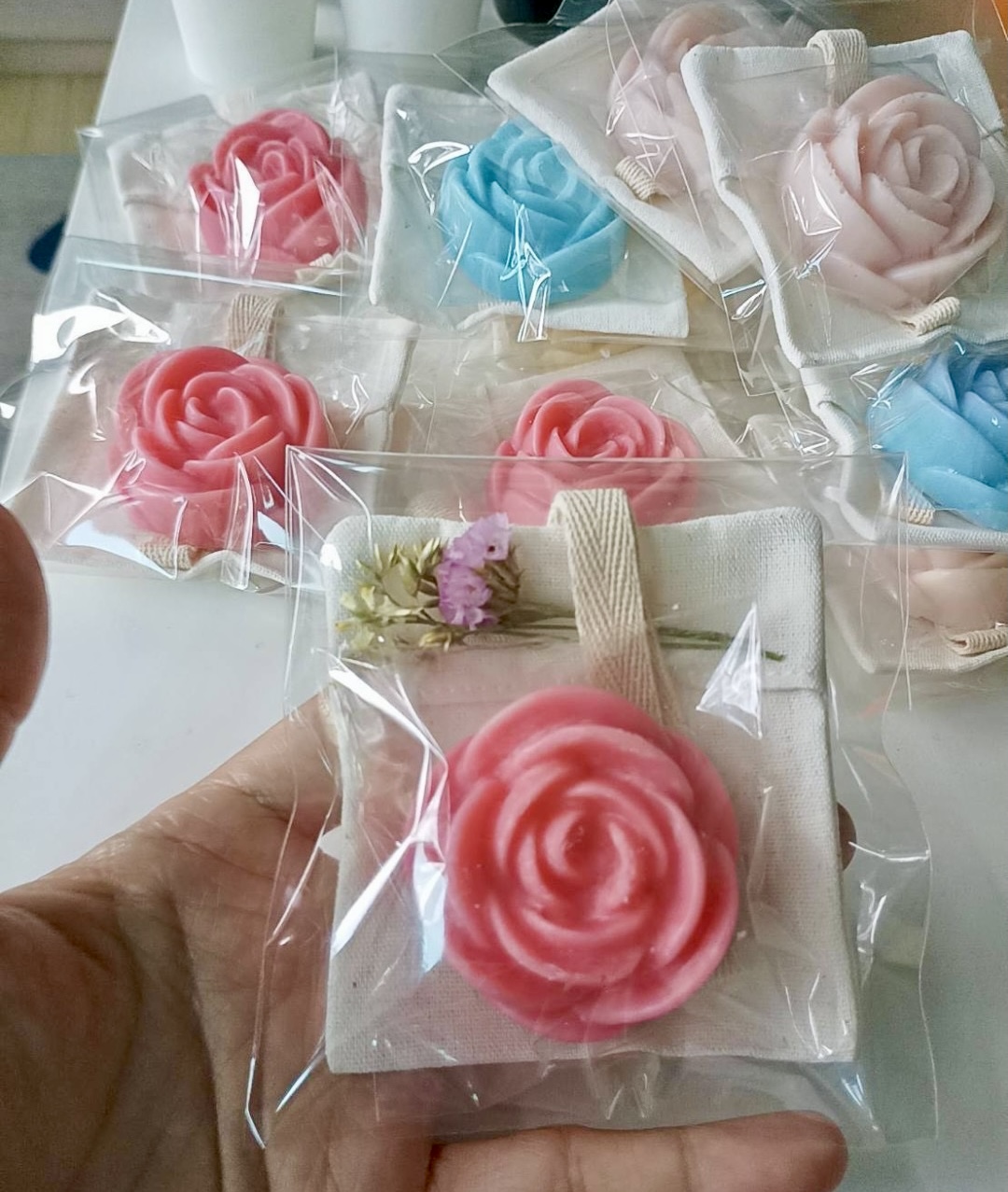 ถุงเทียนหอม Soy Wax Scented Candle เทียนหอมบรรจุในถุงผ้าฝ้าย มี 14 กลิ่นให้เลือก (Pre-Order)