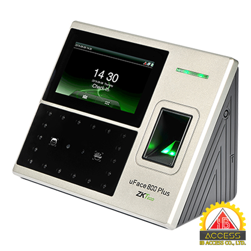 เครื่องสแกนใบหน้า ยี่ห้อ ZKTeco รุ่น uface800 รองรับระบบ Access Control
