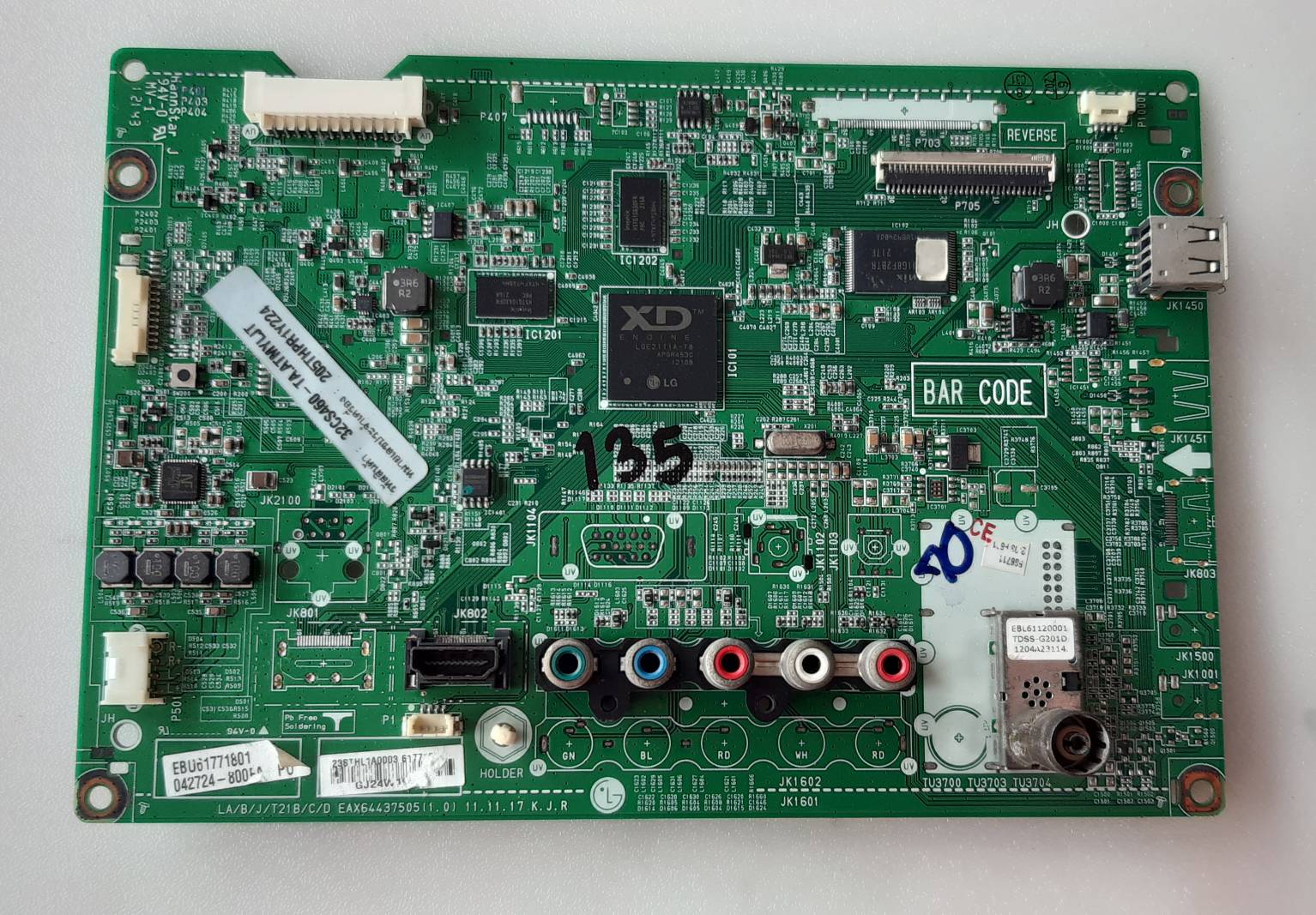 อันที่ 135 LG 32CS460 ซีสเตร็ม EAX64437505(1.0) ดีเทสแล้ว