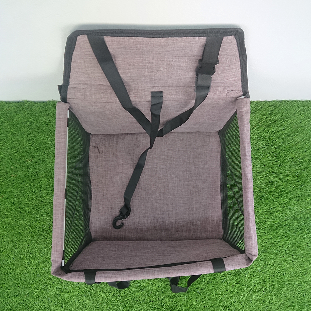 [1100] Pet car seat เบาะนั้งบนรถสำหรับ สุนัข แมว กันขนร่วง รอยข่วย รถเปื้อน