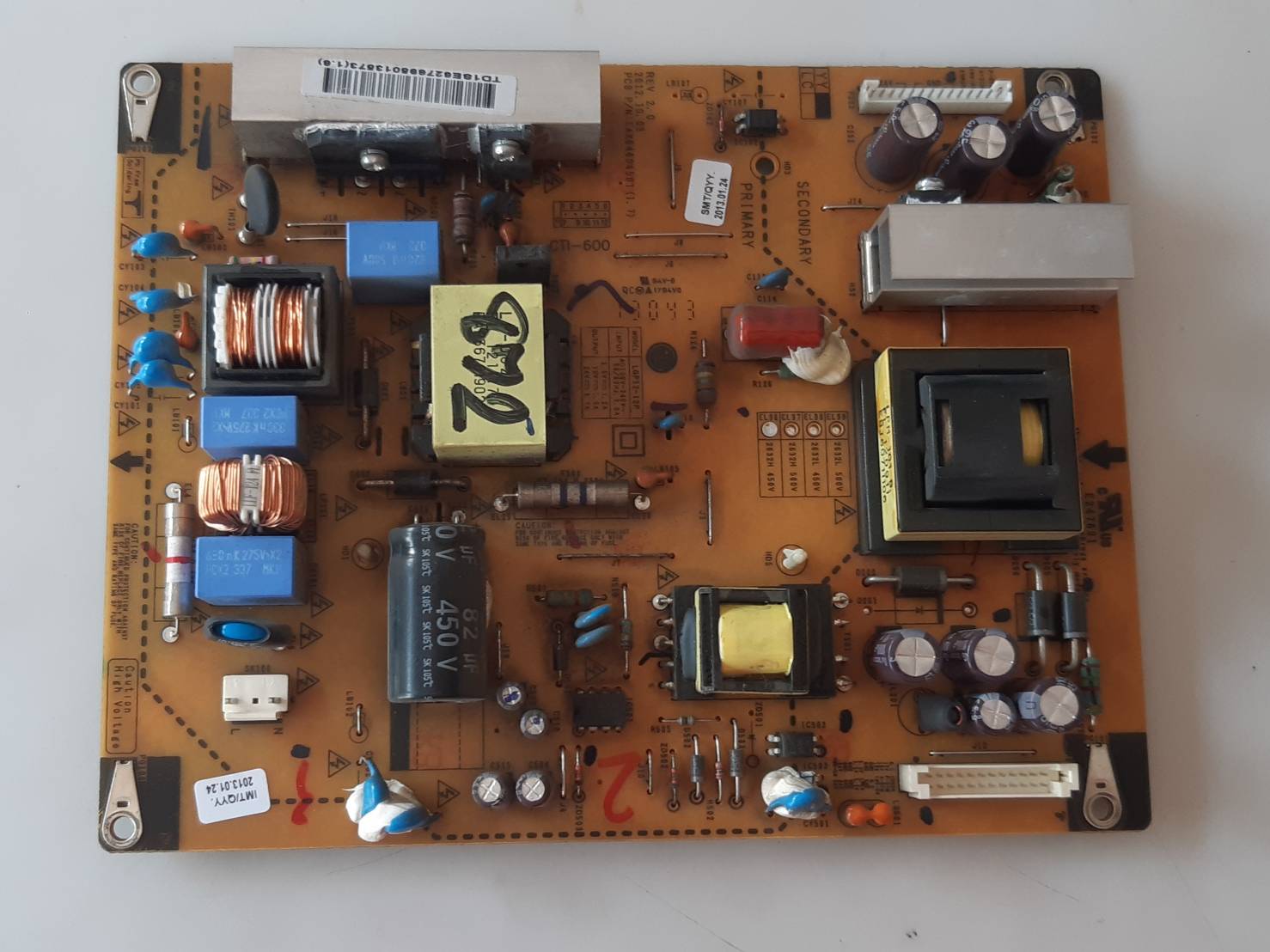 อันที่ 872 LG 42LS3400 ซัฟฟลาย EAX64604501 ดีเทสแล้ว
