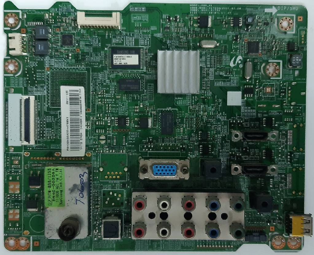 อันที่ 296 Samsung PS43D490A1 ซีสเตร็ม BN41-01750A ดีเทสแล้ว