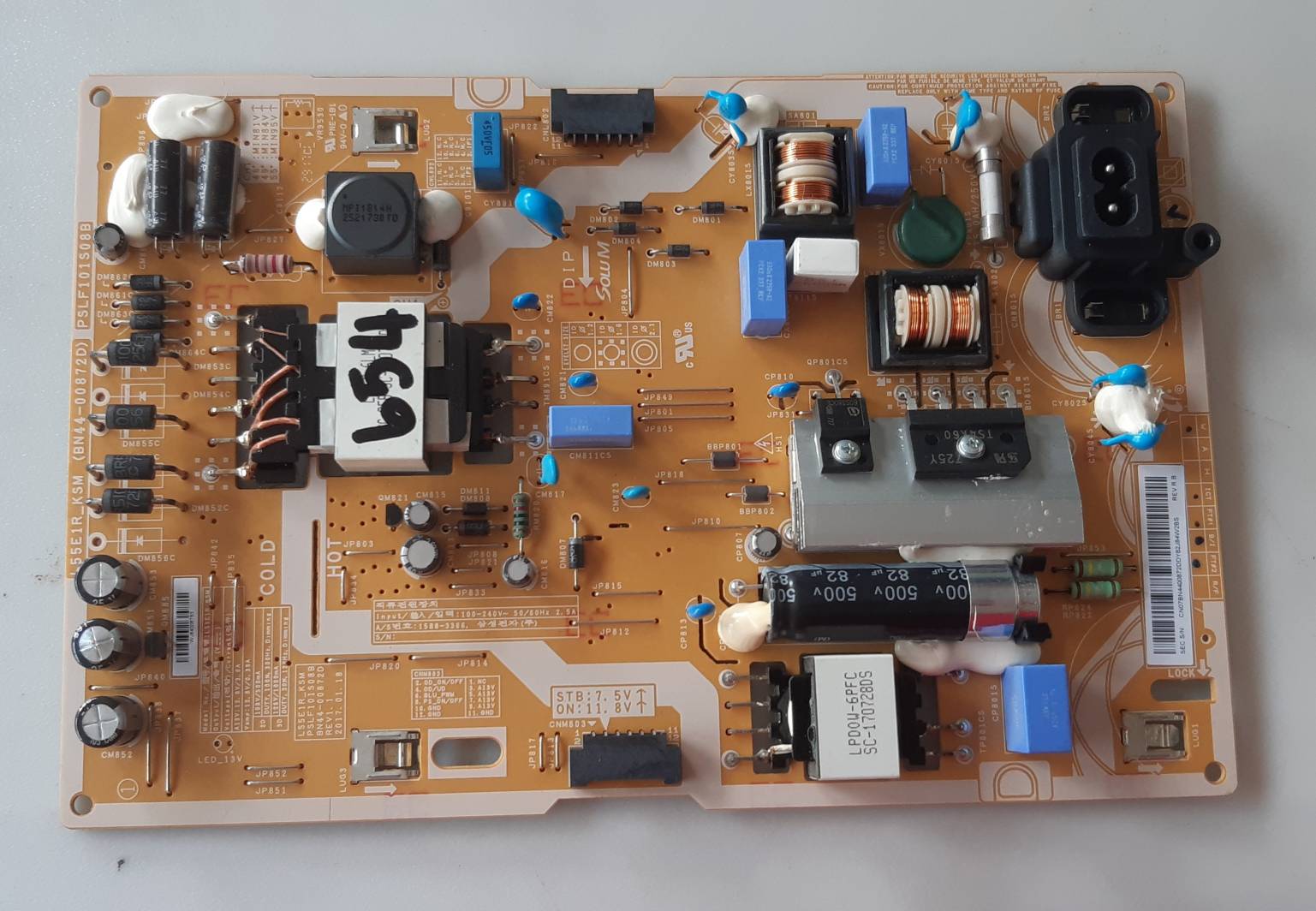 อันที่ 654 Samsung UA49M6300AK ซัฟฟลาย BN44-00872D ดีเทสแล้ว