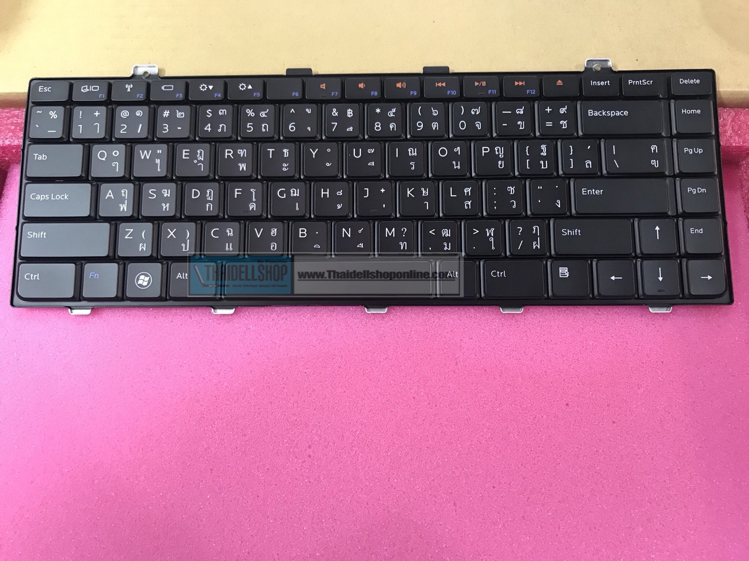 Keyboard T/E Dell XPS 14 L401x XPS 15 L501X, Dell Studio 1450,1457,1458 (Original Dell) ไม่มีไฟ