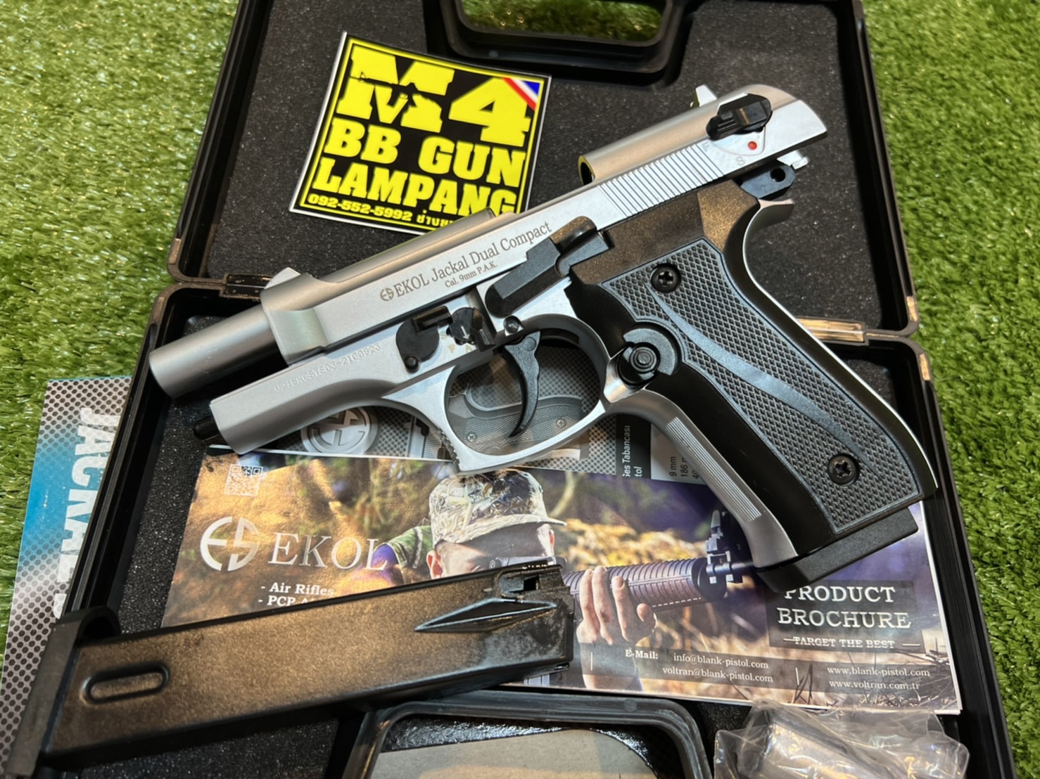 EKOL Jackal Dual Compact บรอนซ์เงิน