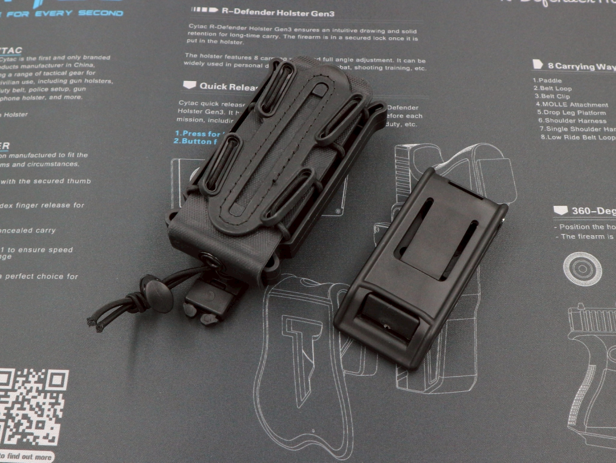 ซองแม็กกาซีนเดี่ยวยางยืด ( Soft shell Mag pouch ) Wosport (K0180)