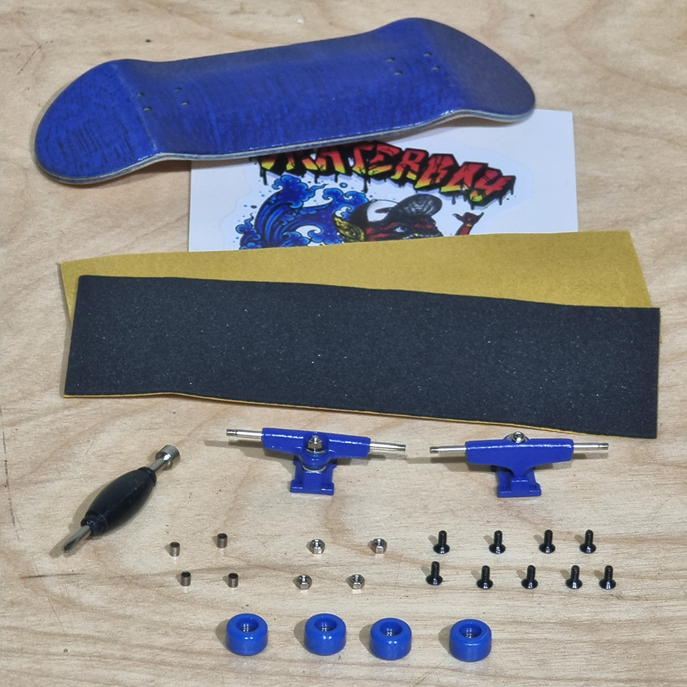 [0205] ฟิงเกอร์บอร์ด fingerboard 10x3cm สเก็ตบอร์ดนิ้ว ฝึกท่าได้เหมือนสเก็ตจริง พกไปเล่นแก้เบื่อได้ทุกทีแก้เบื่อ ฝนตก