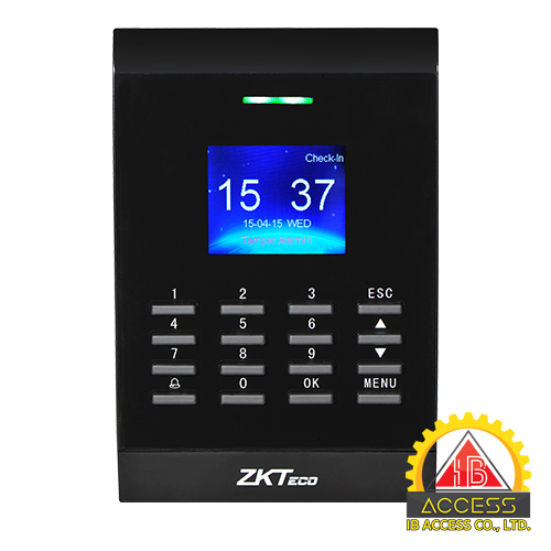เครื่องทาบบัตร ยี่ห้อ ZK Teco รุ่น SC405 รองรับระบบ Access Control