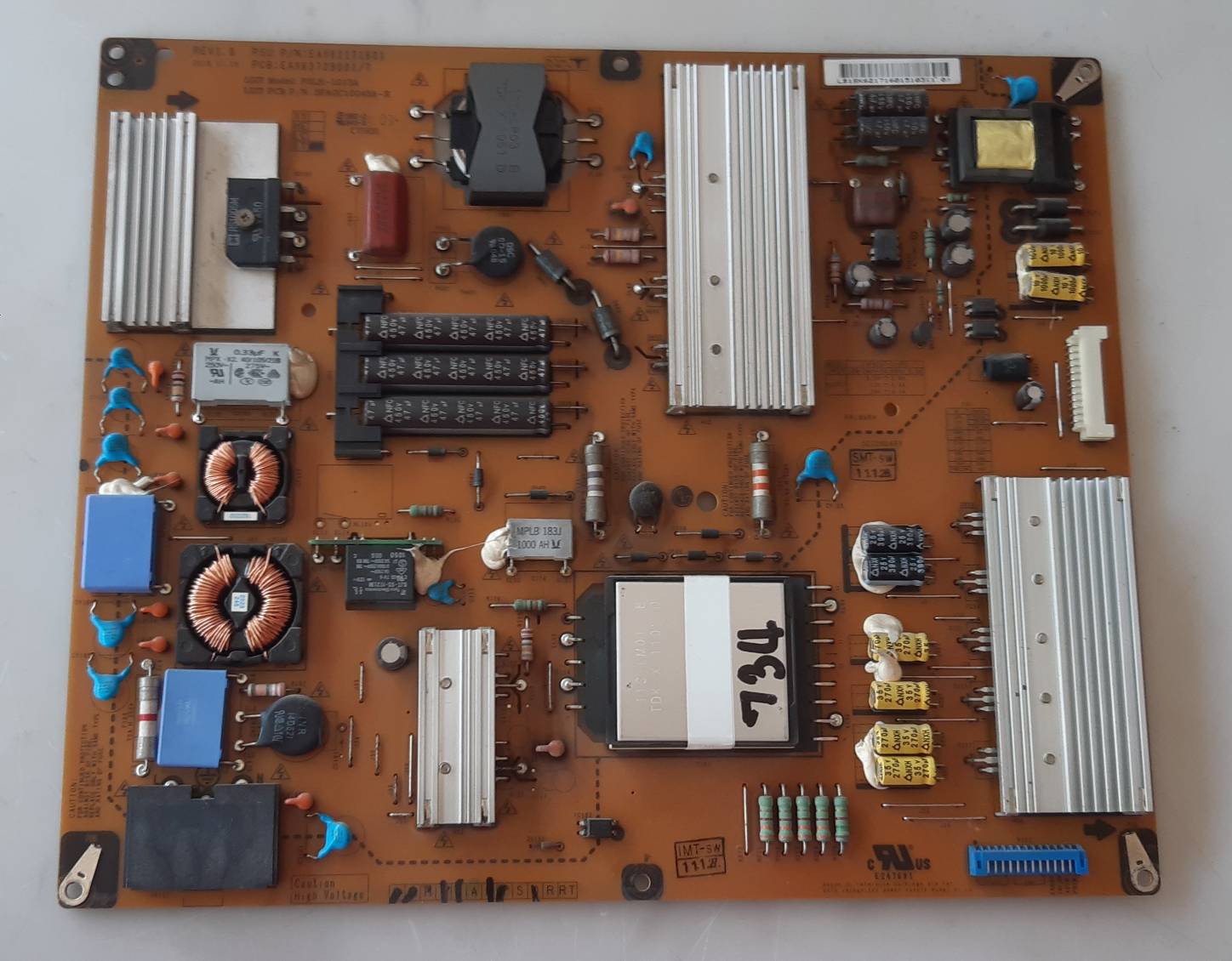 อันที่ 734 LG 42LV3730 ซัฟฟลาย EAX63729001 EAY62171601 ดีเทสแล้ว