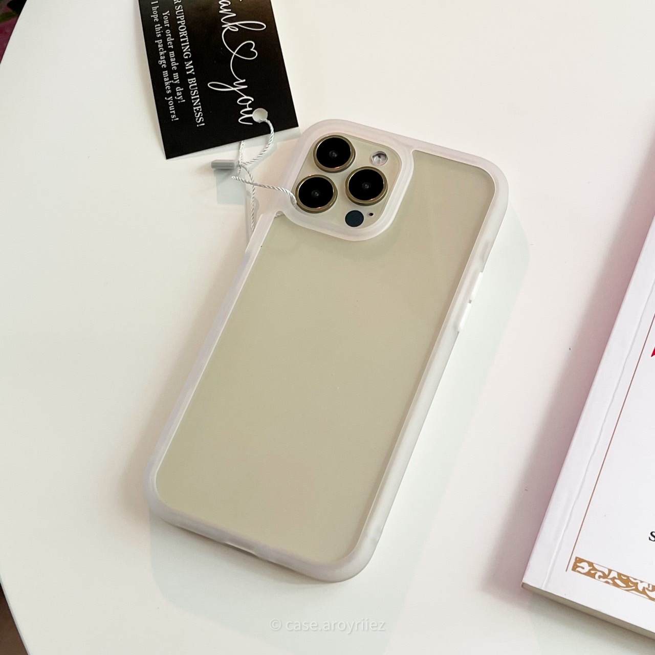 [Protection] Opaque phone case with cover