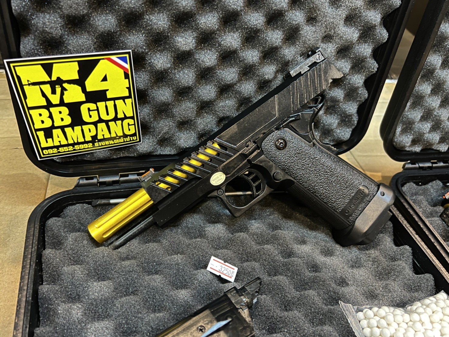 Golden Eagle GE3338-Hi-Capa 5.1 RAZOR ท่อทอง