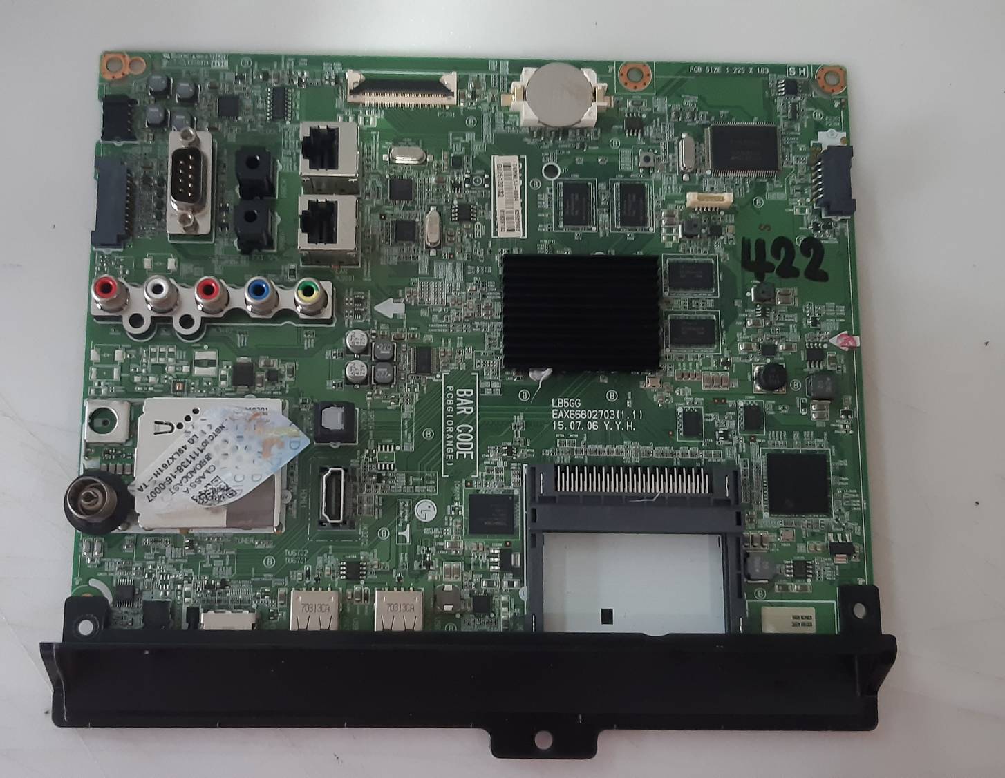 อันที่ 422 LG 49LX761H ซีสเตร็ม EAX66802703 ดีเทสแล้ว