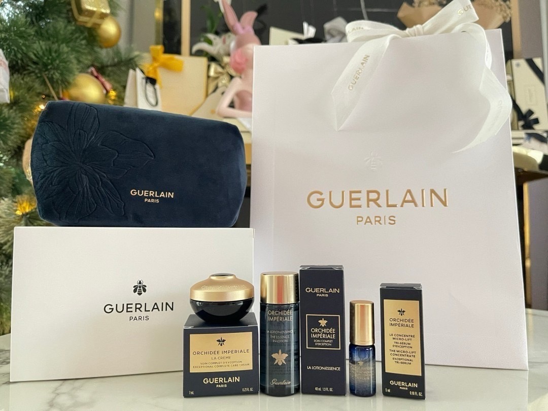 เซ็ทสกินแคร์ Guerlain Orchidee Imperiale Set 4 Items ป้าย สคบ.