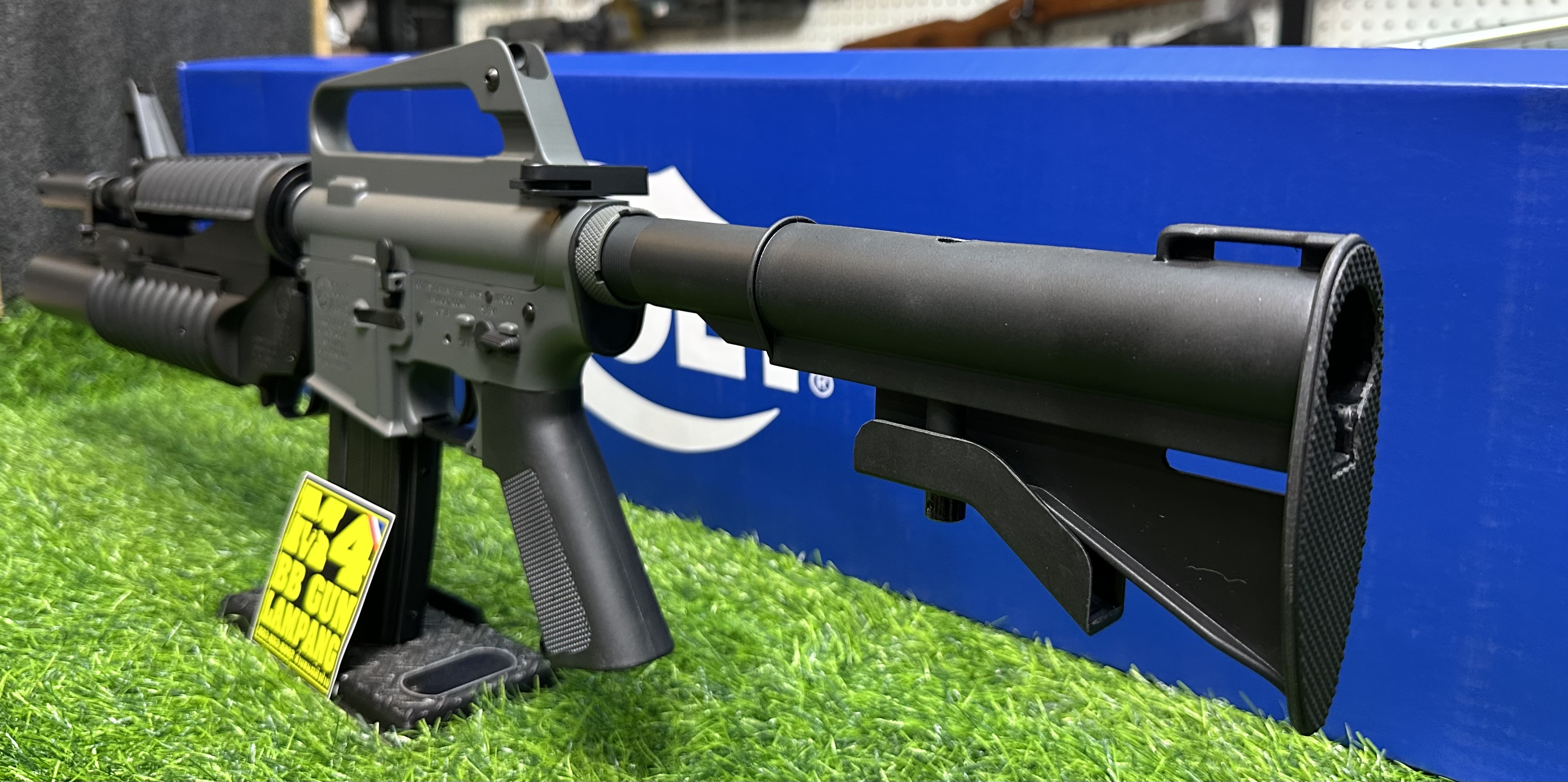 E&C x Cybergun 704 s4 GRY XM177E2 + M203