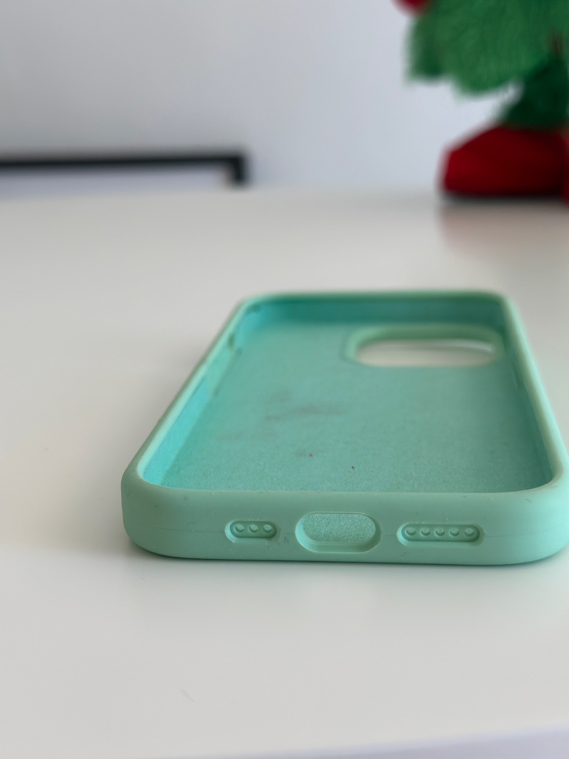 Silicone premium Case v.2 (pastel green colors)