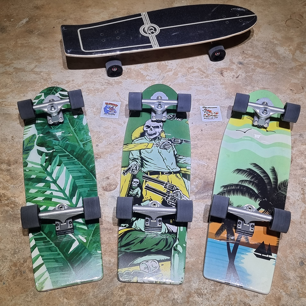 0201 Surf skate custom บอร์ด34นิ้ว สำหรับผู้ใหญ่ สูง170cm+ เซิร์ฟ สเก็ตบอร์ด พร้อมเล่น