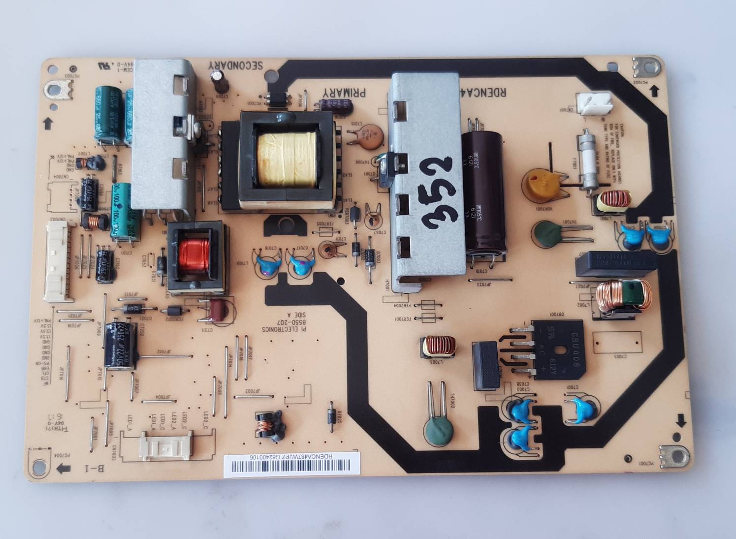 อันที่ 352 SHARP LC-40LE275X ซัฟฟลาย RDENCA487WJPZ ดีเทสแล้ว
