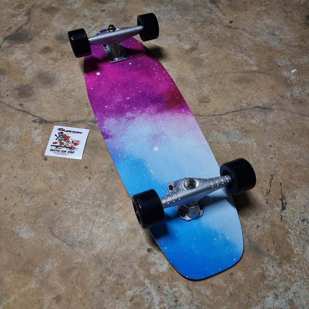 0201 Surf skate custom บอร์ด28.5นิ้ว สำหรับเด็ก สูงไม่เกิน 150cm บอร์ดไม้ เซิร์ฟ สเก็ตบอร์ด พร้อมเล่น