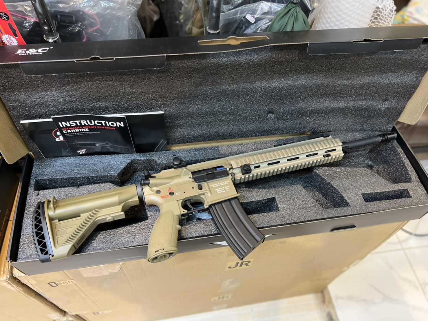 E&C 103 S2 HK M27 IAR บอดี้โลหะ Gen 2 DE