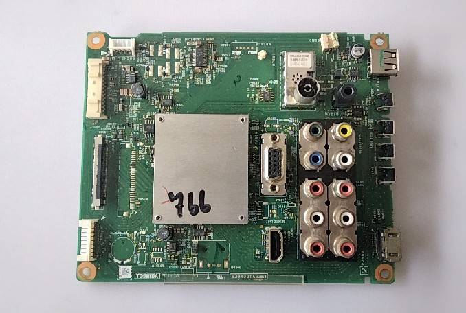 อันที่ 766 TOSHIBA 39P2300VT ซีสเตร็ม V28A001473B1 ดีเทสแล้ว