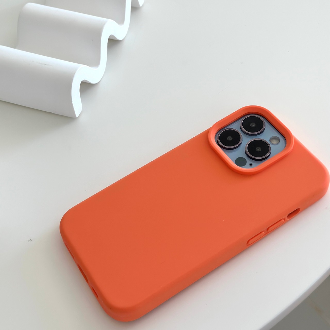 Silicone premium Case v.2 (orange colors)
