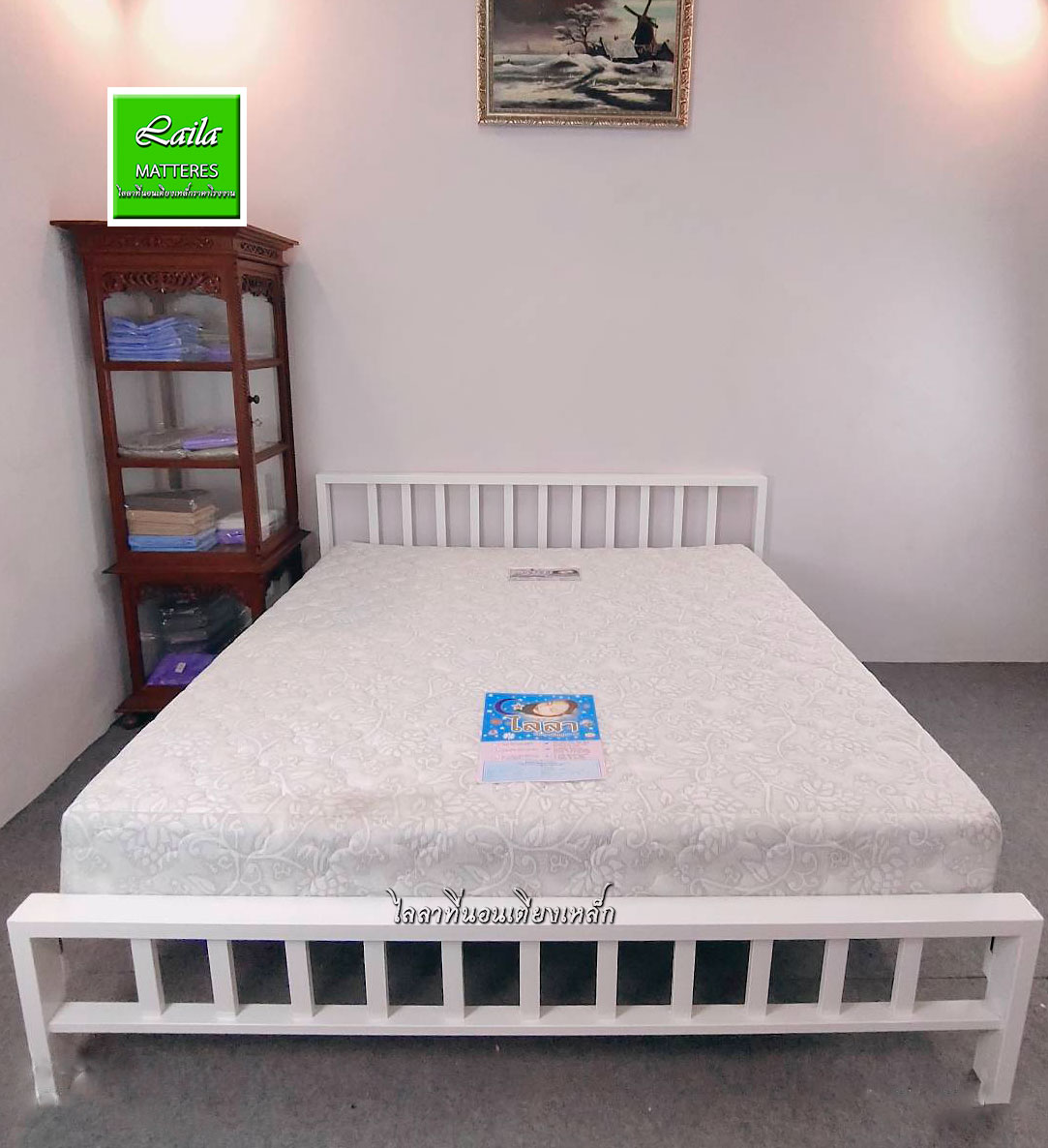 B-101 เตียงเหล็กชั้นเดียว 5 ฟุต