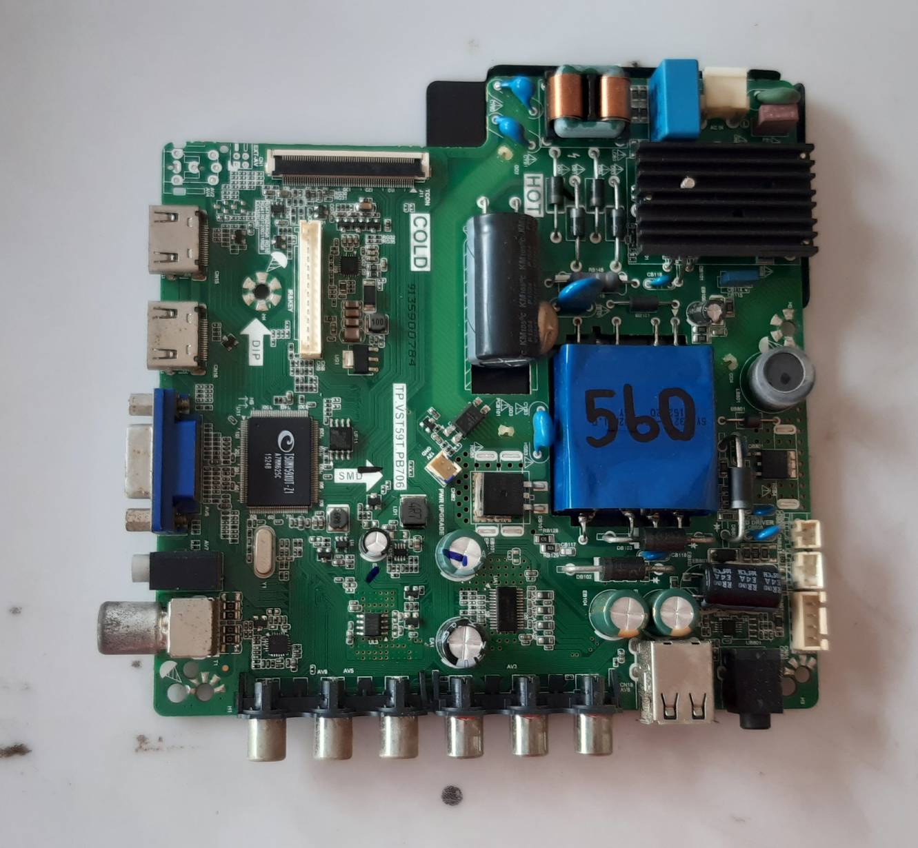 อันที่ 560 ACONATIC AN-LT3222 ซีสเตร็ม TP.VST59T.PB706 51PIN ดี