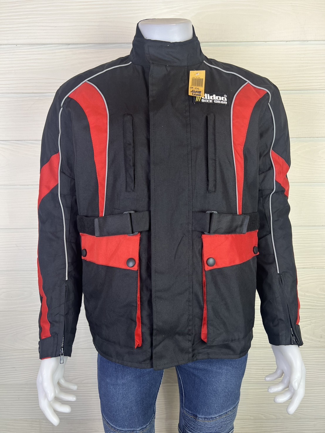 เสื้อขี่มอเตอร์ไซด์( มือสอง) CTA 536 : อก 46" ยาว 28" (L) didoo