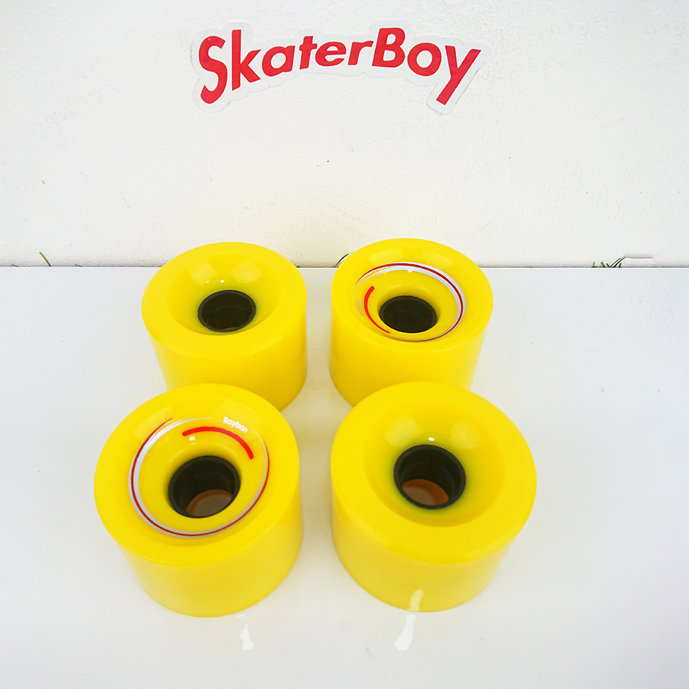 [0317] ล้อสเก็ตบอร์ด 70x51mm SHR78AA ยางนิ่ม รับน้ำหนัก 200kg Longboard, surf skate